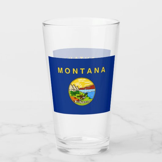 MONTANA BEER GLASS GLAS (Achterkant)