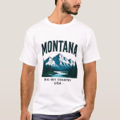 Montana Berg Erfgoed T-shirt (Voorkant)