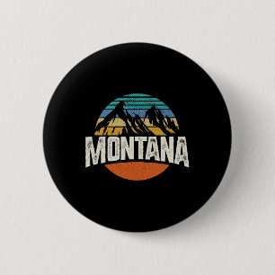 Montana Bergen Retro Design Wandel Mt Ronde Button 5,7 Cm