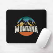 Montana Bergen Retro Design Wandeltocht Mt Muismat (Met muis)