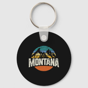 Montana Bergen Retro Design Wandeltocht Mt  Sleutelhanger