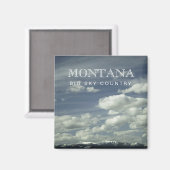 Montana Big Sky Country Magnet (Voorkant / Achterkant)