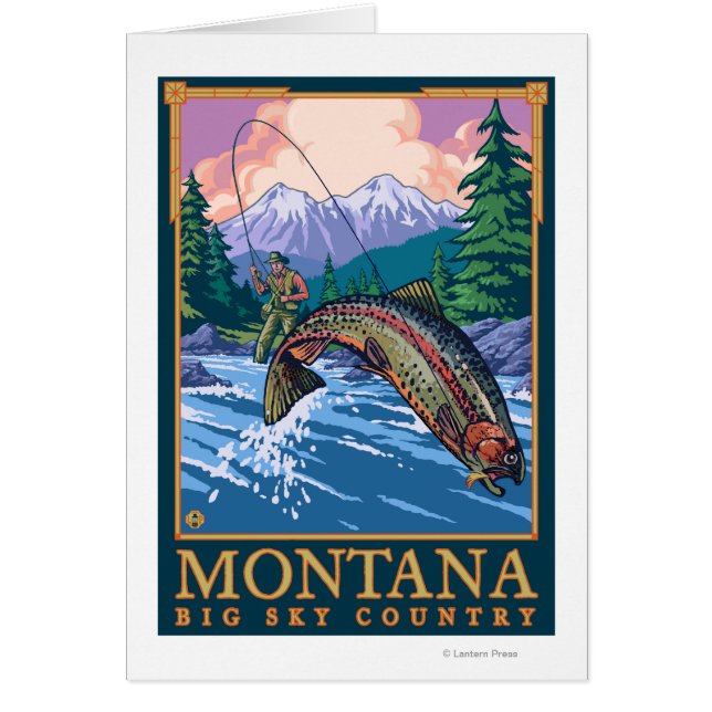 Montana — Big Sky CountryFly Vist Scene (Voorkant)