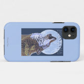 Montana - Big Sky CountryHowling Wolf Case-Mate iPhone Case (Achterkant (horizontaal))