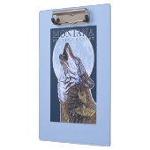 Montana - Big Sky CountryHowling Wolf Klembord (Links)