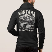 Montana Big Sky Land Hoodie (Achterkant)
