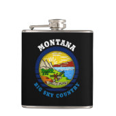 MONTANA BIG SKY STATE FLAG HEUPFLES (Voorkant)