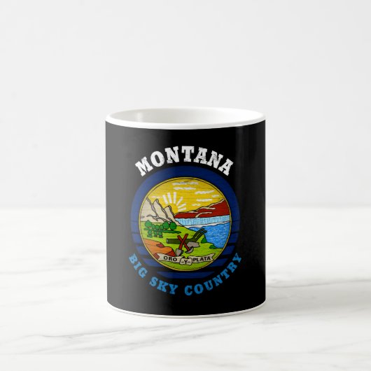 MONTANA BIG SKY STATE FLAG KOFFIEMOK (Center)