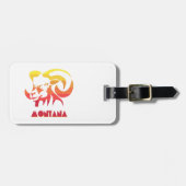 Montana Bighorn Bagagelabel (Voorkant horizontaal)
