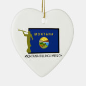 MONTANA BILLINGS MISSIE LDS CTR KERAMISCH ORNAMENT (Rechts)