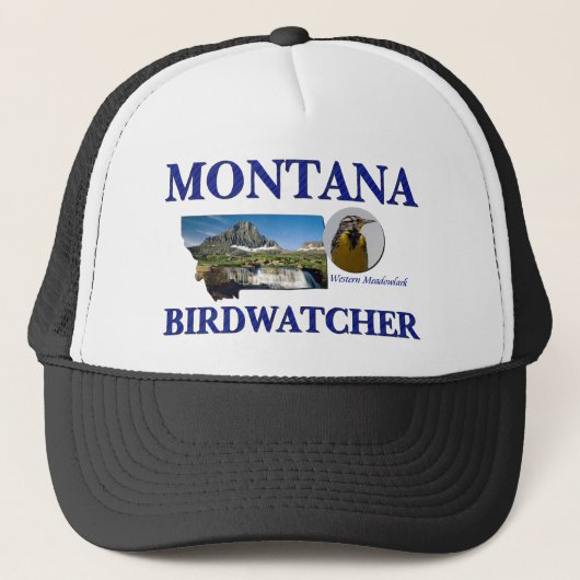 Montana Birdwatcher Trucker Pet (Voorkant)