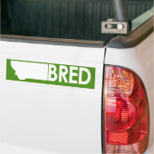 Montana Bred Bumpersticker (Op Truck)