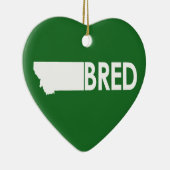 Montana Bred Keramisch Ornament (Rechts)