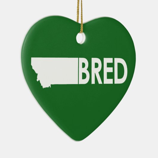 Montana Bred Keramisch Ornament (Rechts)