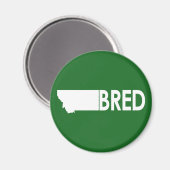 Montana Bred Magneet (Voorkant / Achterkant)