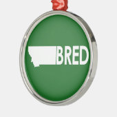 Montana Bred Metalen Ornament (Links)