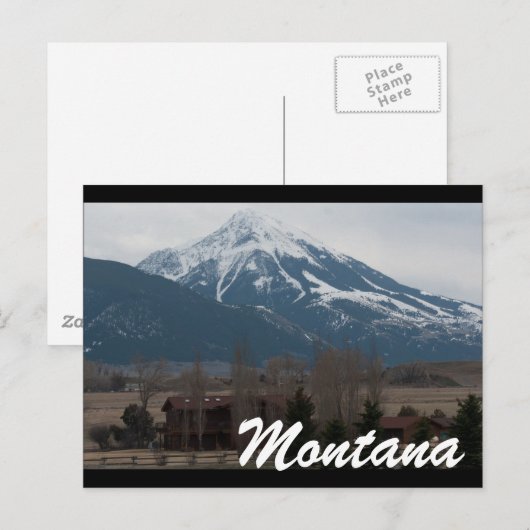 MONTANA BRIEFKAART (Voorkant / Achterkant)