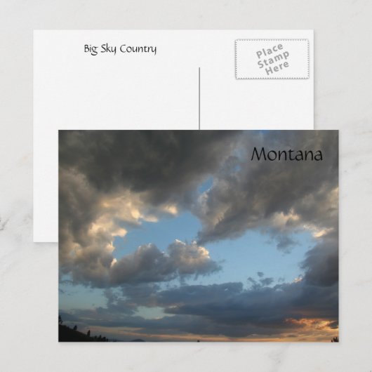 MONTANA BRIEFKAART (Voorkant / Achterkant)