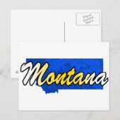 Montana Briefkaart (Voorkant / Achterkant)