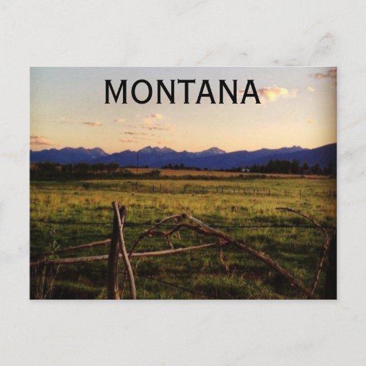 Montana Briefkaart (Voorkant)