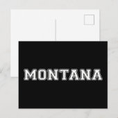 Montana Briefkaart (Voorkant / Achterkant)
