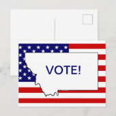 Montana Briefkaart (Voorkant / Achterkant)