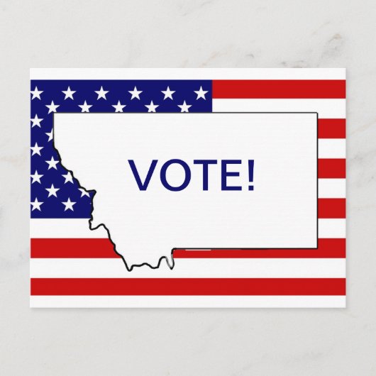 Montana Briefkaart (Voorkant)