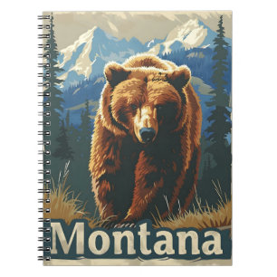 Montana Brown Beer Grizzly Notitieboek