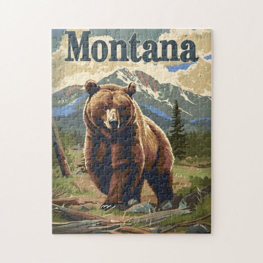 Montana Brown Beer Legpuzzel (Verticaal)
