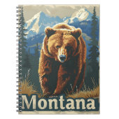 Montana Brown Beer  Notitieboek (Voorkant)