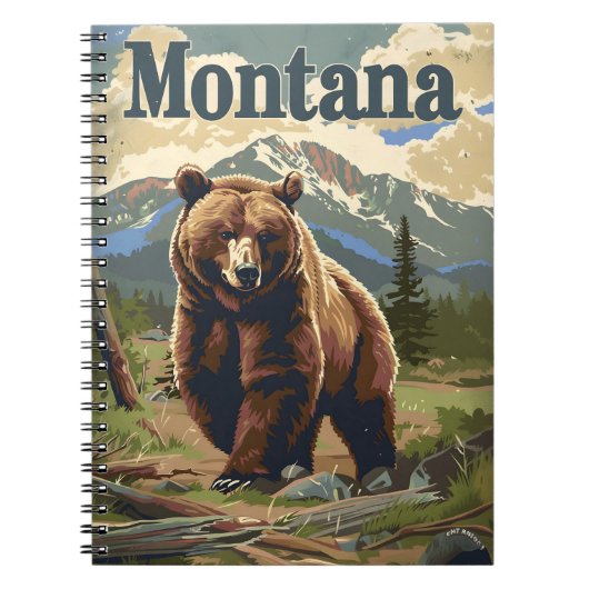 Montana Brown Beer Notitieboek (Voorkant)