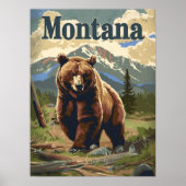 Montana Brown Beer Poster (Voorkant)