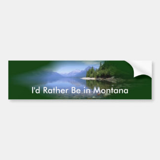 Montana Bumpersticker