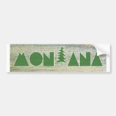 Montana Bumpersticker (Voorkant)