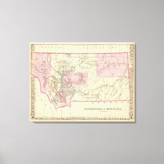 Montana Canvas Afdruk (Voorkant)