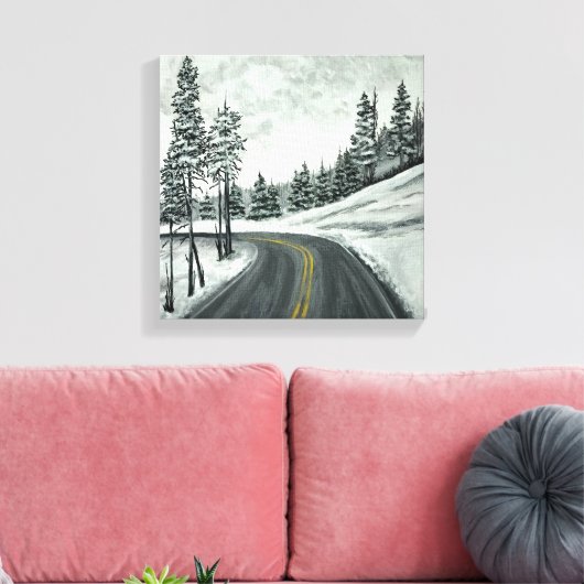 Montana Canvas Afdruk (Insitu (Woonkamer))