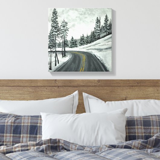 Montana Canvas Afdruk (Insitu (Slaapkamer))