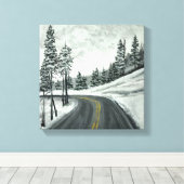 Montana Canvas Afdruk (Insitu (Houten vloer))