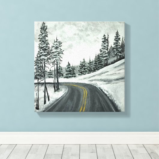 Montana Canvas Afdruk (Insitu (Houten vloer))