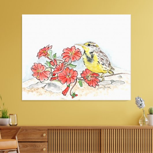 Montana Canvas Afdruk (Insitu (Woonkamer))