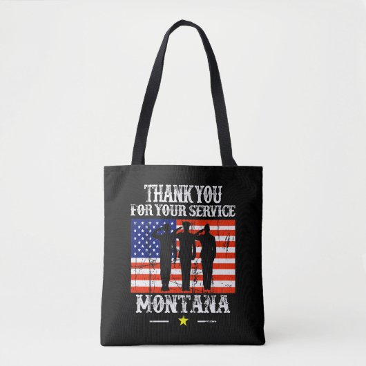 Montana Canvas tas (Voorkant)