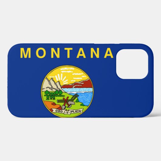 Montana Case-Mate iPhone Case (Achterkant (horizontaal))