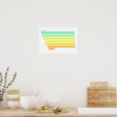 montana chill fade poster (Keuken)