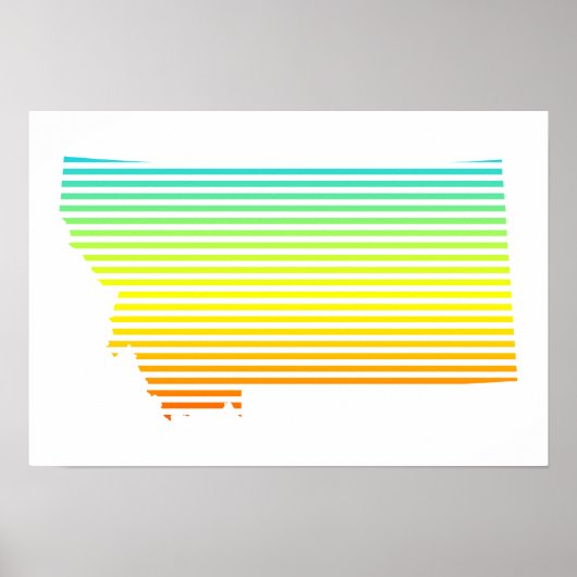 montana chill fade poster (Voorkant)