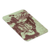 Montana Cowboy, c.1880 (foto) Magneet (Rechterzijde)