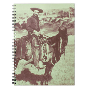 Montana Cowboy, c.1880 (foto) Notitieboek