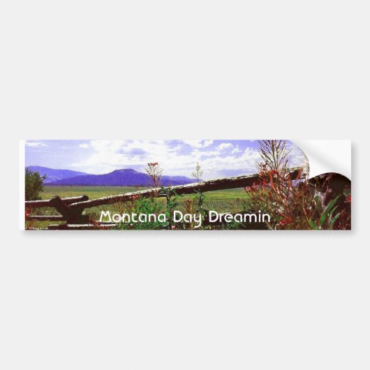 Montana Day Dreamweaver Bumpersticker (Voorkant)