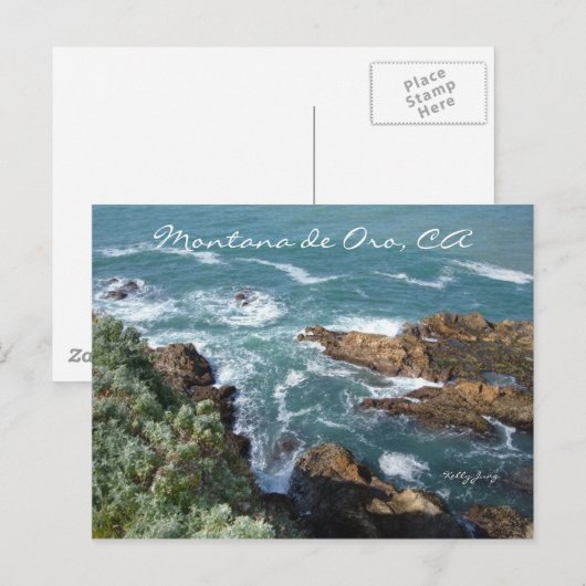 Montana de Oro, CA Briefkaart (Voorkant / Achterkant)