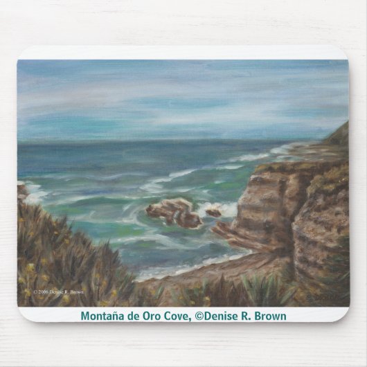 Montaña de Oro Cove Mousepad Muismat (Voorkant)