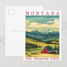 Montana de schatrijke staat VS Travel Place